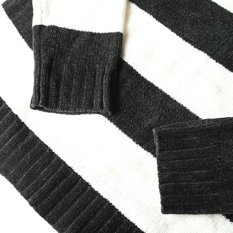 Border Knit Sweater