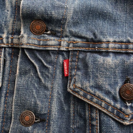 60-70's Levi's 70505 Denim Jacket "Big E"