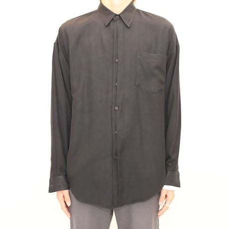 Rayon Black Design L/S Shirt