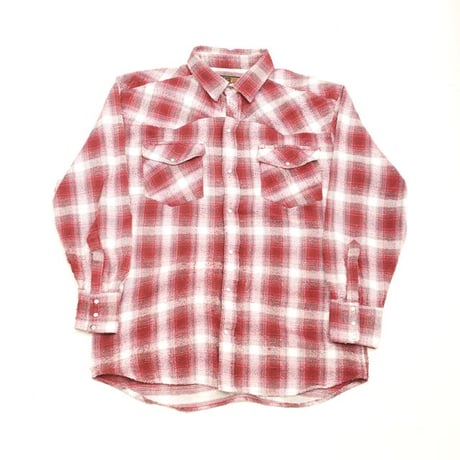 Ombre Plaid Flannel Shirt