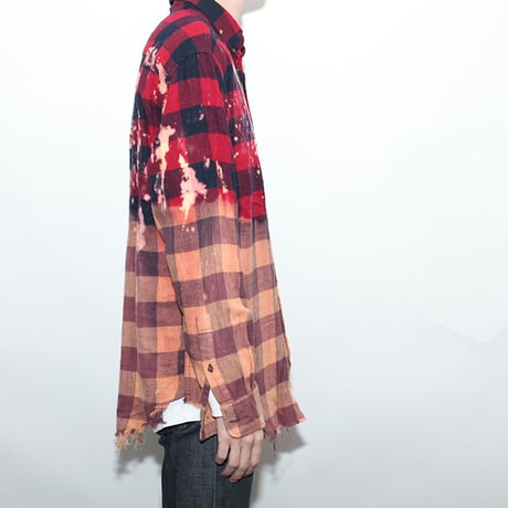 Hard Bleach Flannel L/S Shirt