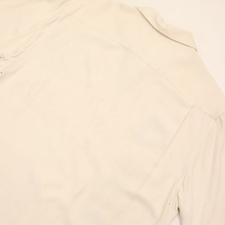 Nat Nast Poker Embroidery Open Collar Silk S/S Shirt