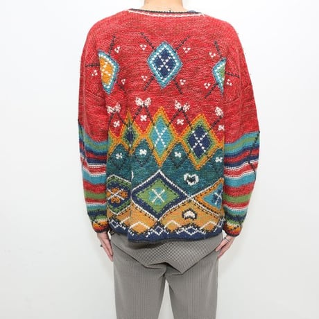 Vintage Hand Knit Sweater