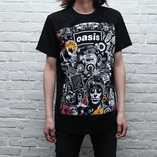 oasis オアシス Tシャツ リーバイスがバンド「オアシス」のTシャツ発売、デッカ ロゴを