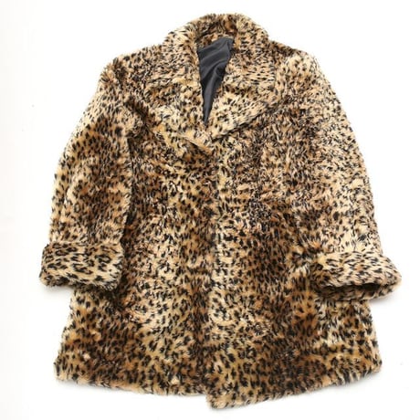 Leopard Fake Fur Coat