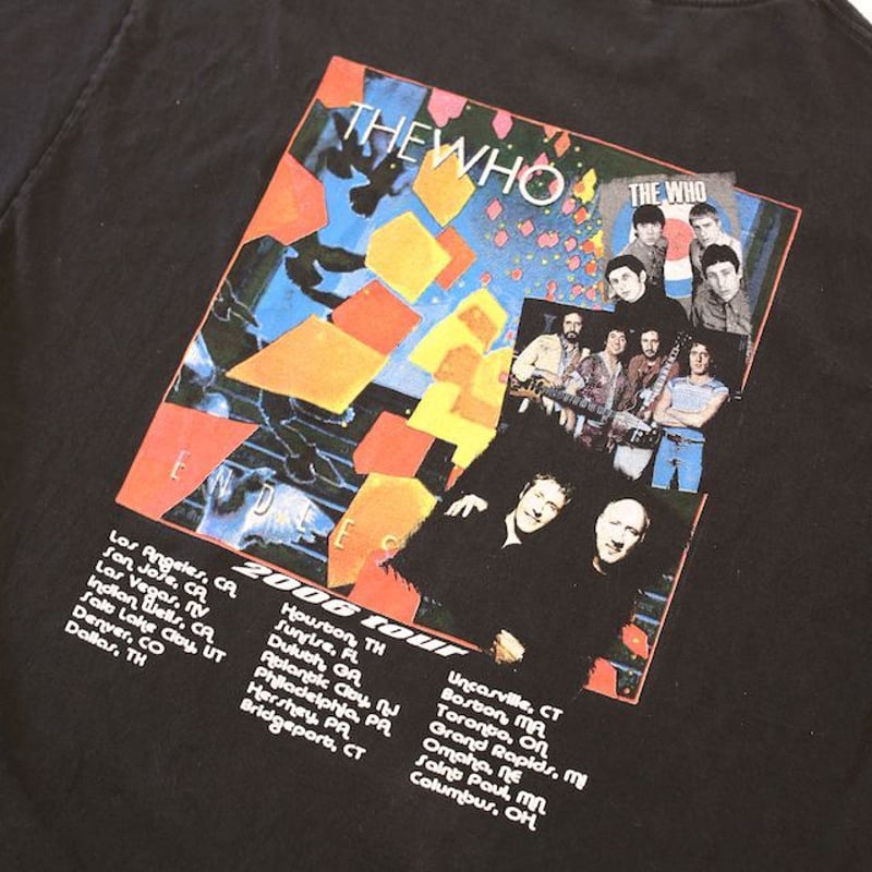 The Who ザ・フー 2006s 長袖プリントカットソー バンド ロンT L