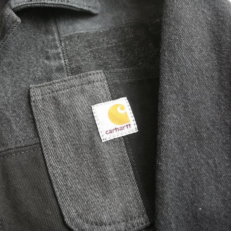Carhartt Patchwork Remake Black Denim Jacket