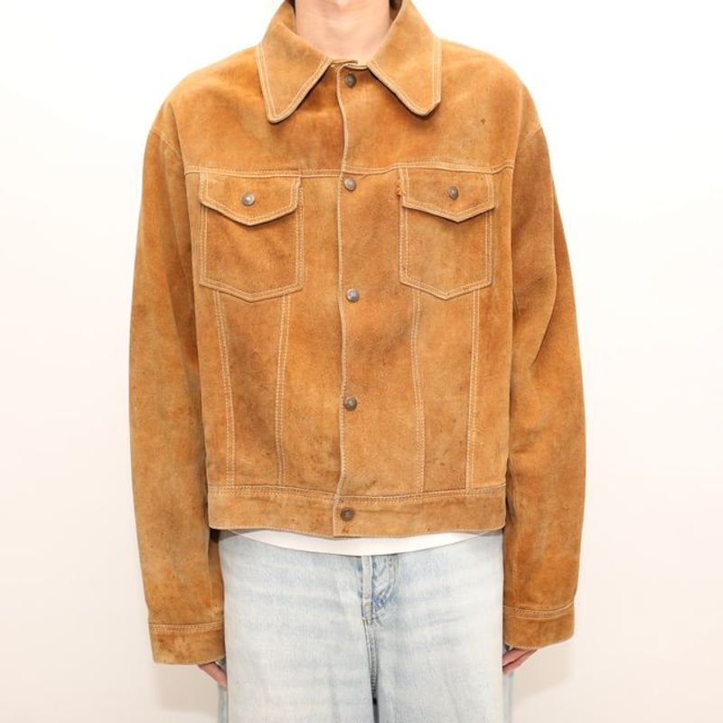 70s Levi's 3rd Type Suede Jacket 