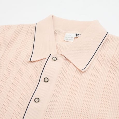 Euro Vintage Knit Polo Shirt