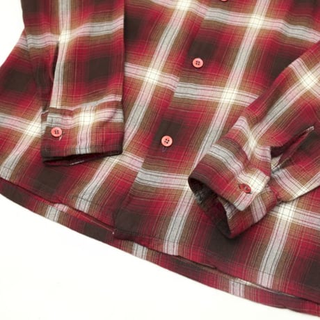 Vintage Rayon Ombre Check L/S Shirt