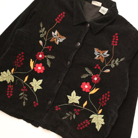 Black Embroidery Jacket