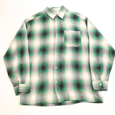 Caltop Acrylic Ombre L/S Shirt MADE IN USA