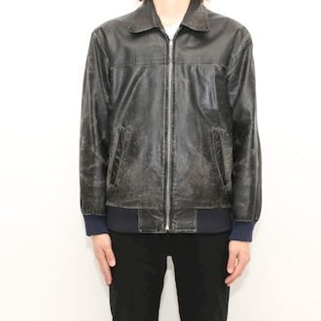 Vintage Single Leather Jacket