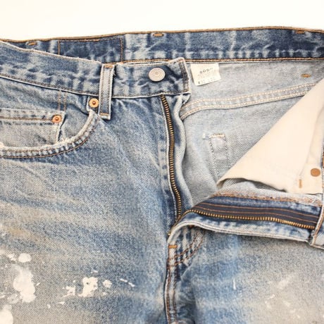 Levi's 505 Damage Denim Pants