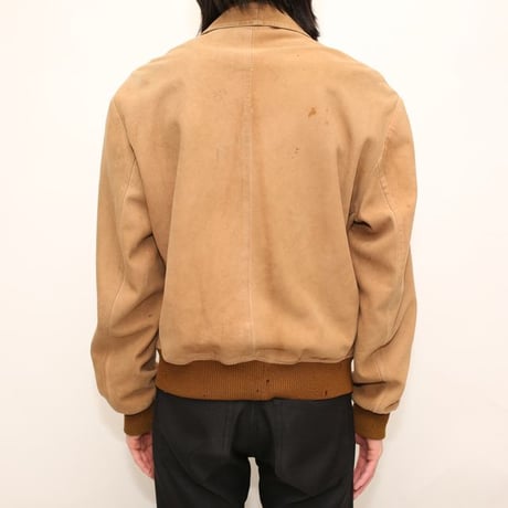 Vintage Nubuck Leather Jacket