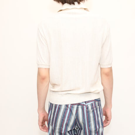 Vintage Knit Polo S/S Shirt