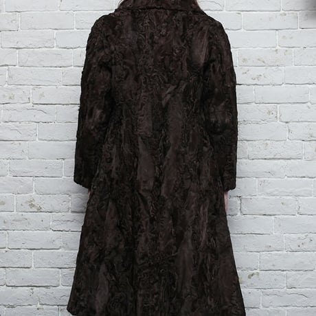 Vintage Lamb Fur  Coat