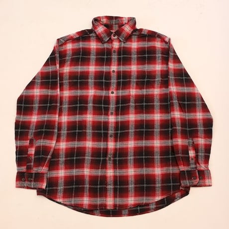 Ombre Check Flannel Shirt
