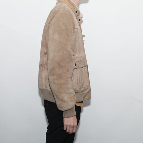 Vintage Suede Leather Jacket