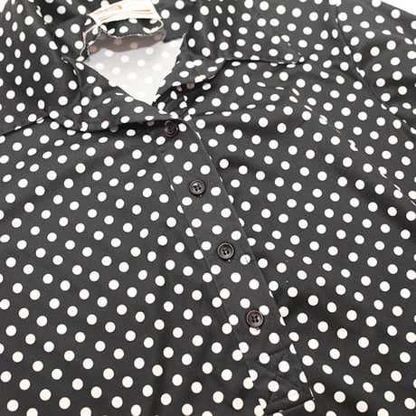 Vintage Montgomery Ward Polka Dot Pull Over Shirt