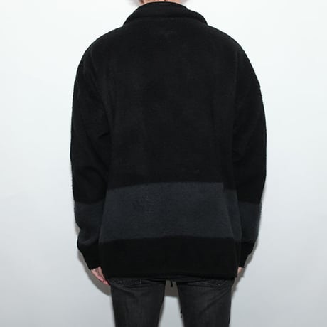 Alpaca Wool Zip Up Jacket