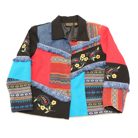 Patchwork Cotton Jacket