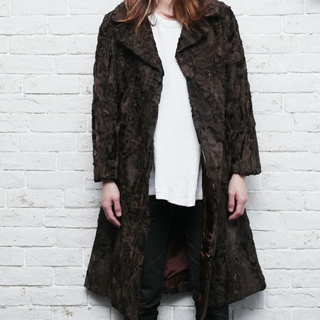 Vintage Lamb Fur  Coat