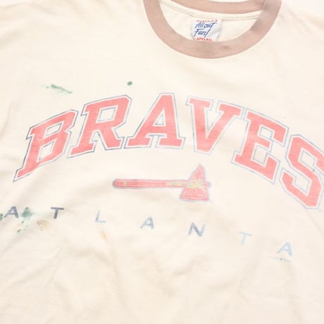 90's Atlanta Braves Ringer T-Shirt