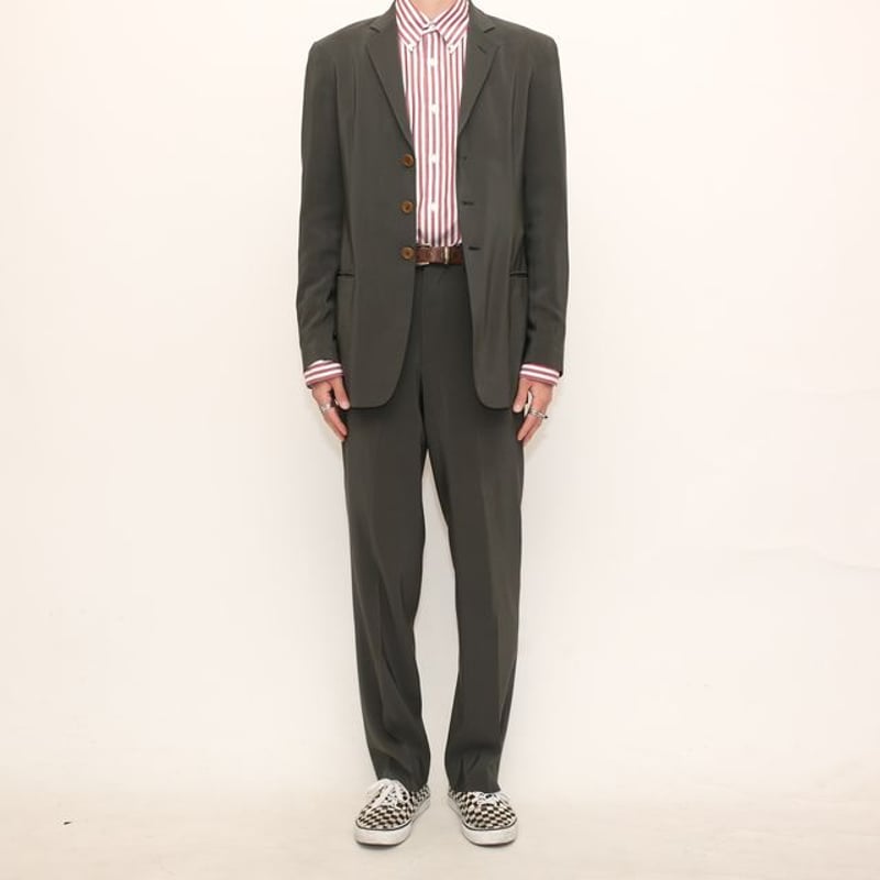 GIORGIO ARMANI Wool×Silk Set Up MADE IN ITALY | GIORGIO ARMANI Wool×Silk Set Up MADE IN ITALY |