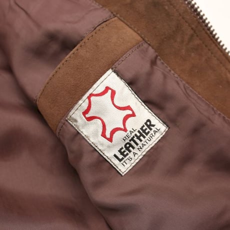 Vintage Suede Leather Jacket
