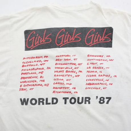 87's Motley Crue Tour T-Shirt