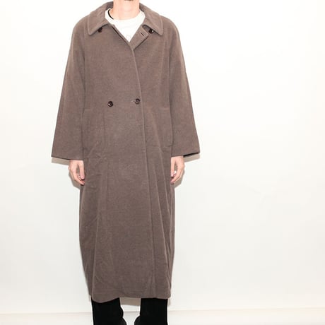 Cashmere Wool Long Coat