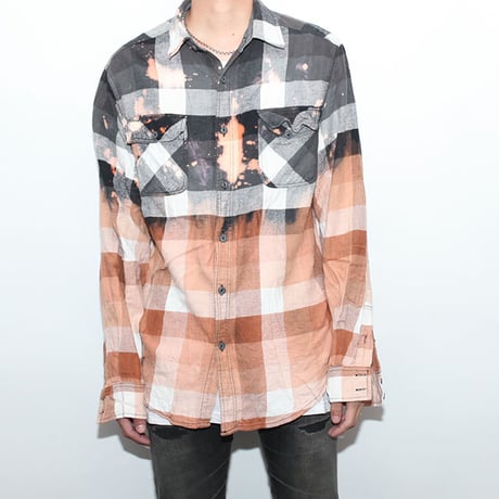 Hard Bleach Flannel L/S Shirt