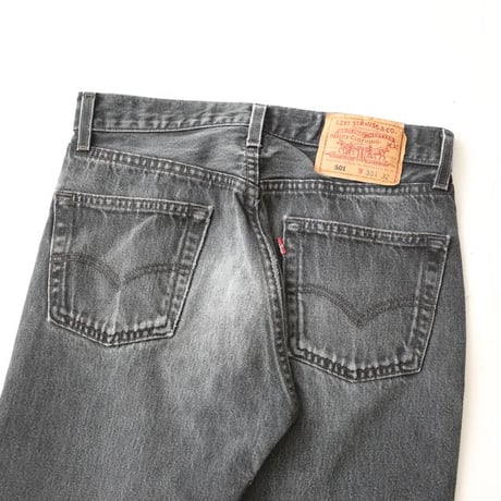 90s Levi's 501 Black Denim Pants MADE IN USA