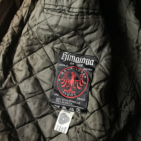 Alpaca Mix Vintage Wool Jacket