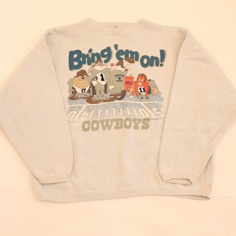 90's Looney Tunes Dallas Cowboys Sweat Shirt