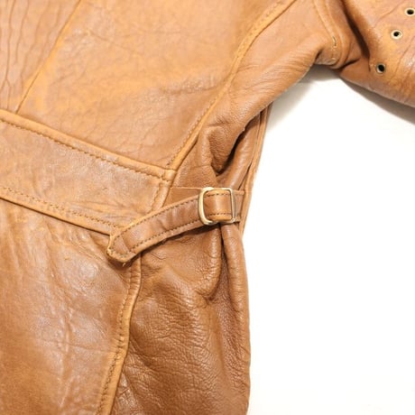 40s Mortorcycle Leather Sports Jacket