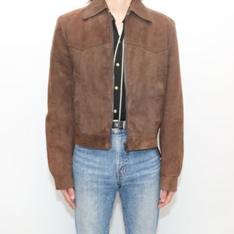 Vintage Suede Leather Jacket