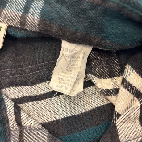 Five Brother Cotton Heavy Flannel Shirt MADE IN USA