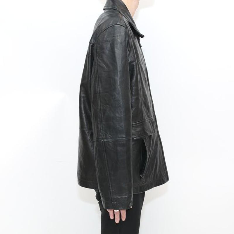 Liz Claiborne Outerwear Men Used M Brown Lambskin Genuine