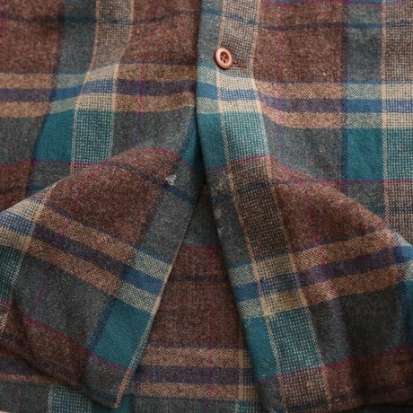 70s Pendleton Wool Plaid Loop Shirt