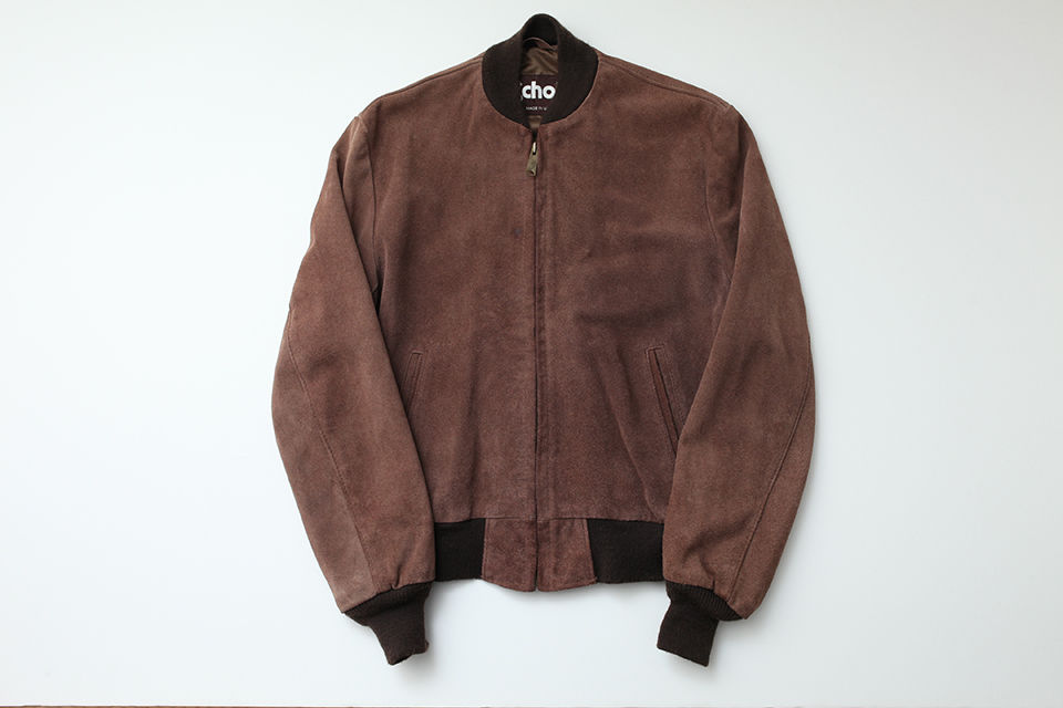 schott スエード ジャケット MA-1タイプ SCHOTT スエード レザー