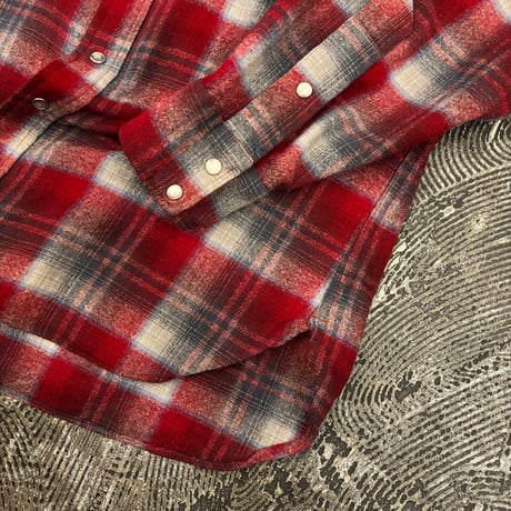 70s Pendleton Wool Western Shirt "HIGH GRADE WESTERN WEAR