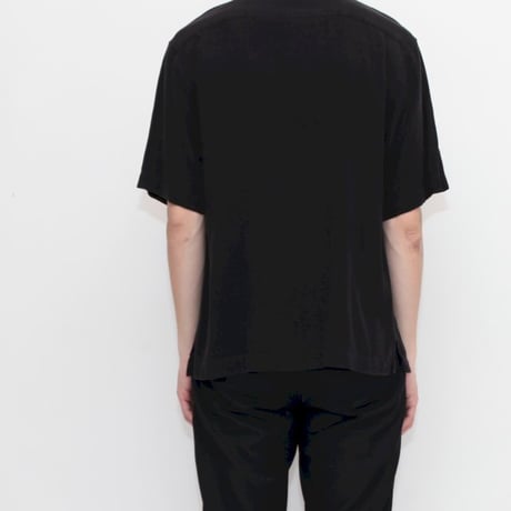 Black Silk S/S Shirt