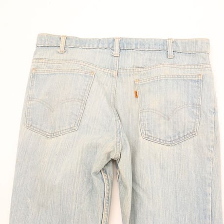 70's Levi's 663 Denim Pants Wide Flared