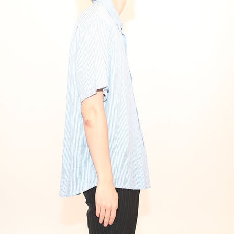 Rayon Stripe S/S Shirt