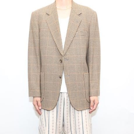 Vintage Gun Club Checker Tailored Jacket