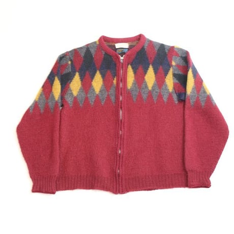 60's Kandahar Mohair Knit Cardigan