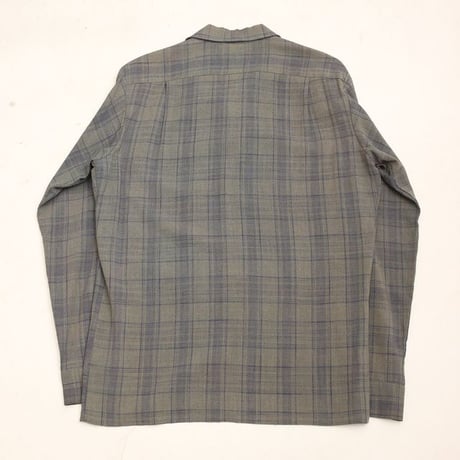 50s "Sportsman" Rayon Plaid Loop Shirt