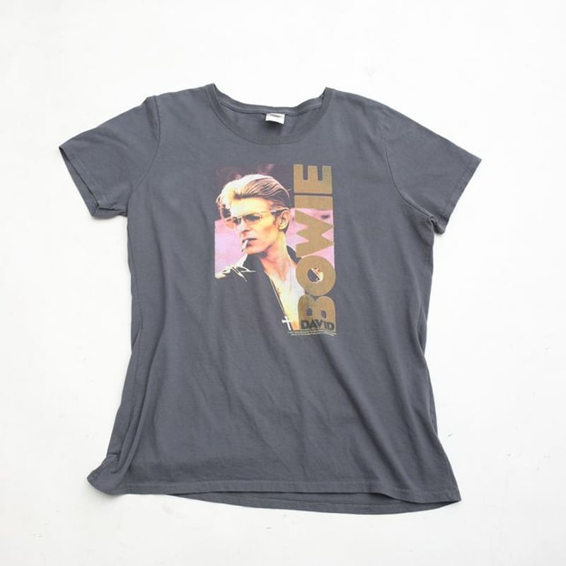 フォロ値【新品未使用タグ付き】 DAVID BOWIE Tシャツ David Bowie Tシャツ デヴィッド・ボウイ Monochrome RED
